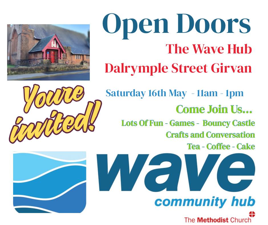 Saturday 16 May 11.00 am – 1.00 pm — Open Doors at the Wave Hub.